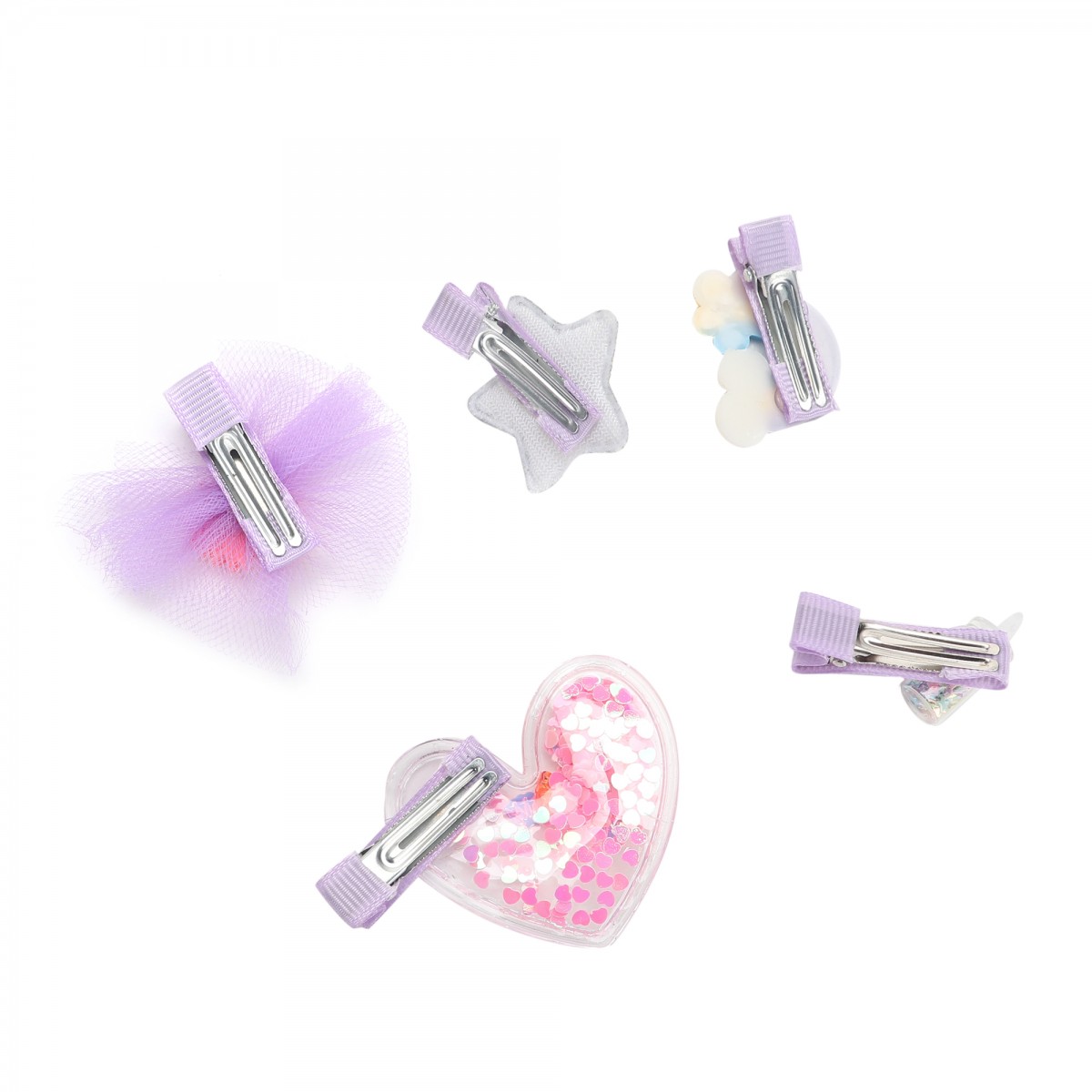 Hamster London Hair Clip Set of 4 Multicolour 3Y+